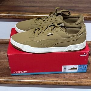 PUMA Skate C Buck  Mens Size 13 Toasted Brown Sneakers Tan Suede Shoes Kicks New